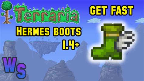 terraria hermes boots small worlds|can't get hermes boots.